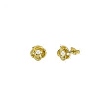Ted Baker Gold Flo Pearl Flower Studs - Gold