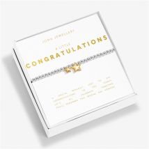 Joma Boxed Gold Mix Congratulations Bracelet - Gold
