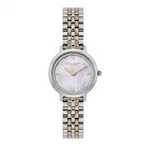 Olivia Burton Rose Gold Honeycomb Grey Dial Watch