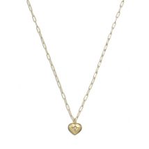 Coach Gold Heart Necklace