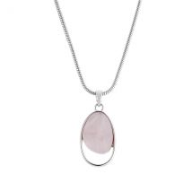 August Woods Silver Misty Rose Pendant Necklace - Silver