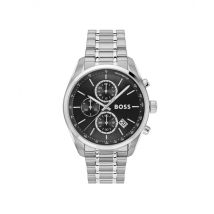 Boss Silver Black Grand Prix 44 Watch