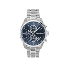 Boss Silver Blue Grand Prix 44 Watch