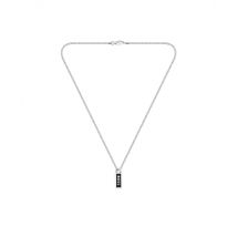 Boss Silver Kassy Emblem Necklace