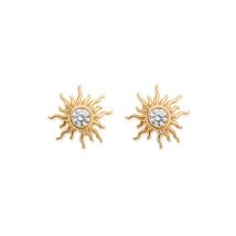 ChloBo Gold Sunrise Glow Studs - Gold