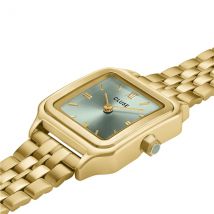 CLUSE Gold Gracieuse Petite Square Sage Watch - Gold
