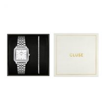 CLUSE Silver Gracieuse White Tennis Bracelet Giftbox - Silver