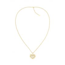 Coach Gold Heart Necklace Watch - Gold