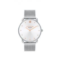 Coach Silver Elliot Mesh Watch - Silver
