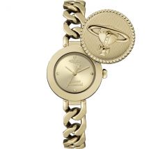 Vivienne Westwood Gold Orb Button Round Button Watch - Gold