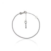 Seek + Find Inspire Silver Tennis Bracelet - Silver