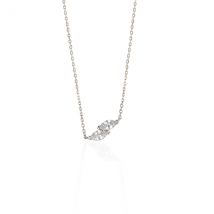 Seek + Find Filled With Light Silver Necklace - Silver