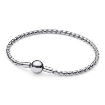 Pandora Silver Round Clasp Wing Chain Bracelet - 17cm