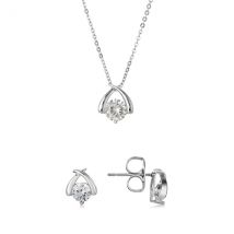 August Woods Silver Cross Sparkle Gift Set - Silver