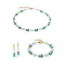 Coeur De Lion Gold Soft Green Cubes Gift Set - Gold