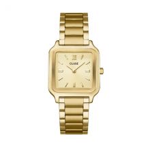 CLUSE Gold Gracieuse Sunray Textured Watch - Gold