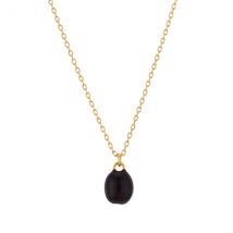 August Woods Gold Coffee Bean Necklace - 42cm