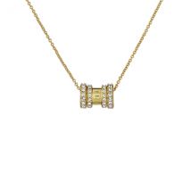 Ted Baker Gold Romie Crystal Roll Necklace - 46cm