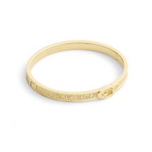 Coach Gold C CZ Buckle Bangle - Gold