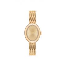 Coach Gold Sammy Oval Mesh Watch - Gold