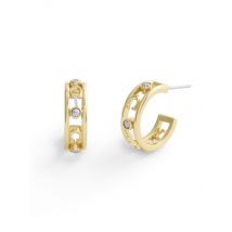Coach Gold Open Multi C Hoops - Gold