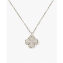 Kate Spade New York Silver Spade Flower Necklace - 41cm