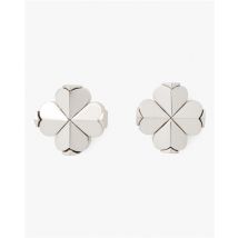 Kate Spade New York Silver Spade Flower Studs - Silver