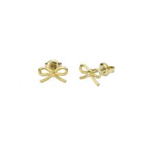 Ted Baker Gold Brooke Mini Metal Bow Studs - Gold