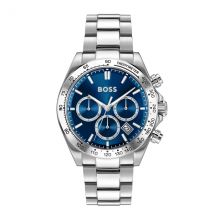 Boss Silver Hero 2.0 Blue Dial Watch