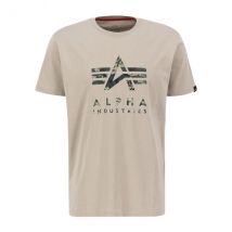 Alpha Industries T-Shirt Camo PP vintage sand