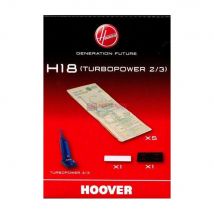 Confezione da 5 sacchi in carta H18 Turbopower
