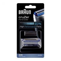 Testina rasoio braun Combi Pack Cruzer ( serie 2000) Argento