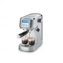 Macchina da caffè espresso Caso Design Gourmet Crema Silver