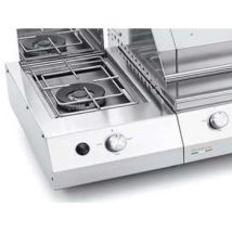 Fornello Dual per barbecue a gas Fry Top e Sun grill
