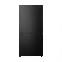 Frigorifero 4 porte Hisense no frost 483LT 80CM BLACK INOX RQ5P470SAFE