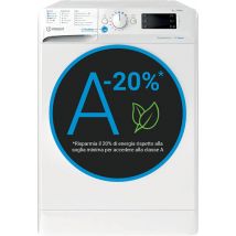 INDESIT LAVATRICE 9KG INVERTER VAPORE A-20% 1400GIRI BWE 91498X WKV