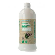 Ricarica shampoo antiforfora eco-bio alla Salvia e Ortica 1 litro