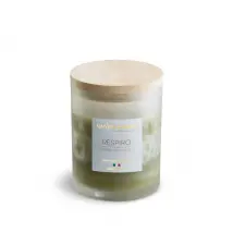 Candela profumata naturali Respiro - Essenze Balsamiche 200 gr - collezione Amati