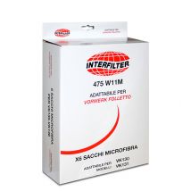 Confezione 6 sacchetti per Folletto VK 130 - VK 131