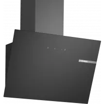 Cappa cucina a muro Bosch60CM 220W LUCE LED NERO DWK65DK60