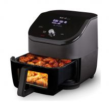 Friggitrice ad aria multiuso Instant Vortex Plus ClearCook 5,7 litri nera