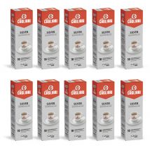 100 Capsule Caffitaly System Cagliari Silver