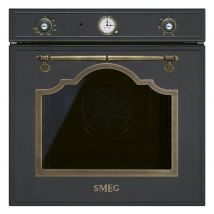 Forno ad incasso Smeg ventilato CORTINA 2MAN.70LT 60CM ANTRACITE SF67C1AO