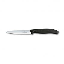 Spelucchino lama liscia manico ergonomico nero - Victorinox Swissclassic