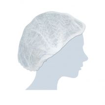 Cuffia monouso tonda bianca cartone 1000 pz