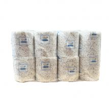 Bancale da 144 confezioni di carta igienica fascettata 8 rotoli Monodì pura cellulosa