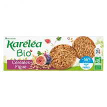 Karéléa Biscuits Sablés Céréales Figue Bio 150g