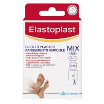Elastoplast Soins des Pieds Pansement Ampoule Mix 6 unités - Hydrocolloïde, Protecteur -