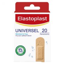 Elastoplast Classique Pansement Universel Résistant à l'Eau 20 unités - Résistant, Protecteur -
