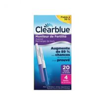 Clearblue Recharges pour Moniteur de Fertilité Advanced + 4 Tests de Grossesse